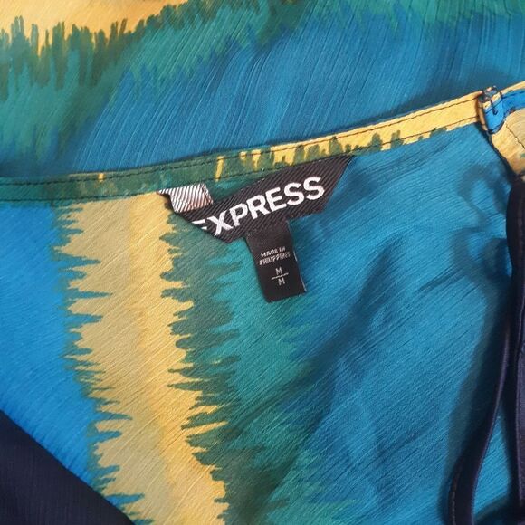 Express sheer overlay dress - Picture 2 of 5